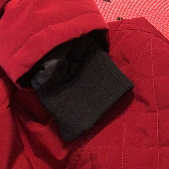 Nautica Large cranberry red hooded winter jacket - Picture 10 of 16